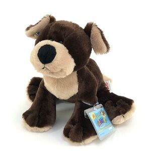 GANZ Webkinz Mocha Pup Plush 🐶 | New w/ Sealed Code | Approx. 9”
